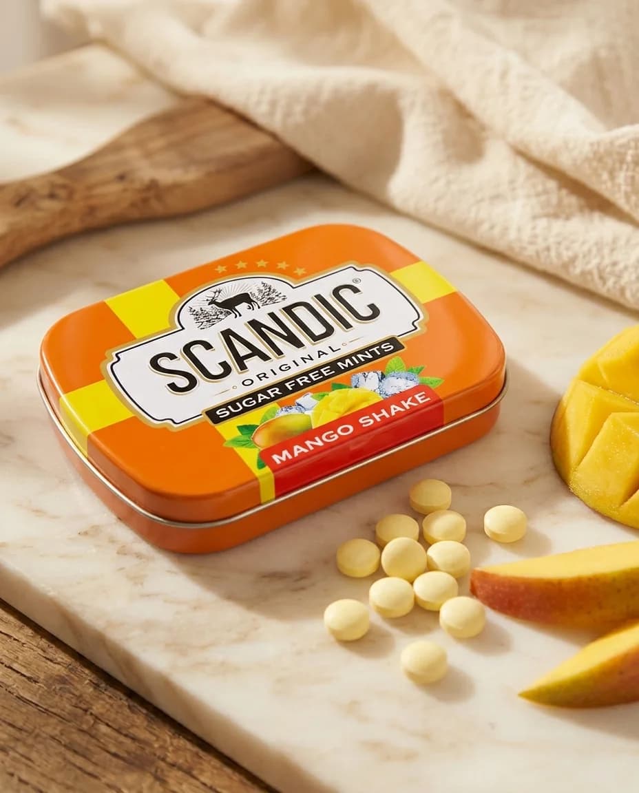 Конфеты SCANDIC без сахара «Манго», 14 г