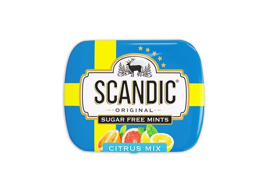 Конфеты SCANDIC без сахара «Цитрусовый микс», 14 г