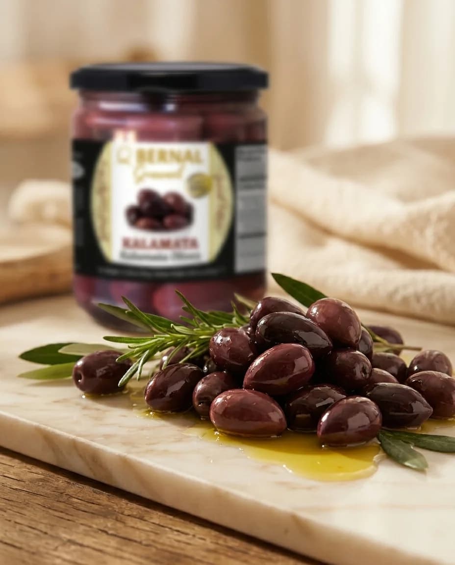 Маслины Каламата с косточкой Bernal, 250 г