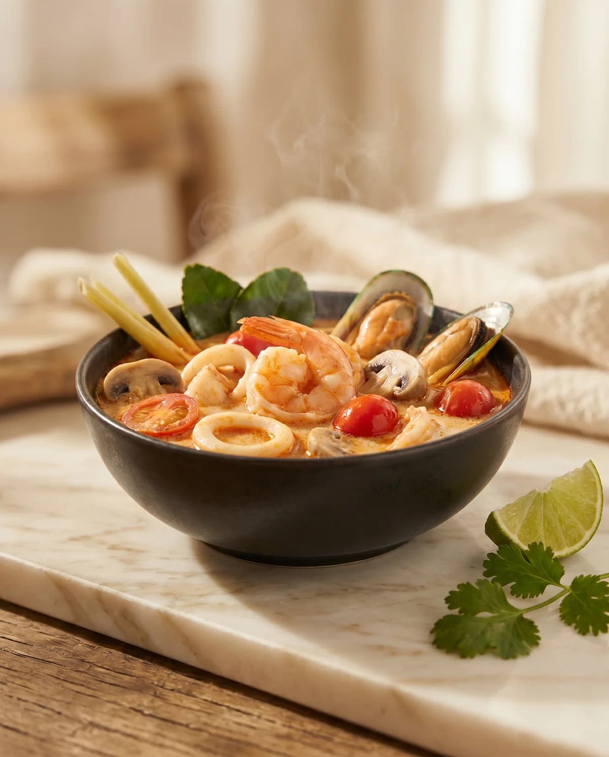 Суп Том Ям классический, Рыбно-Вкусно, 370гр
